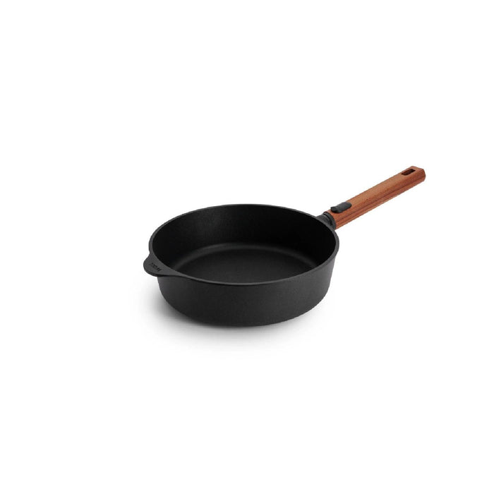 Woll, Eco Logic Induktion, Guss-Hochrandpfanne, AHS Ø 24 cm, 7 cm hoch, 2,5 Liter