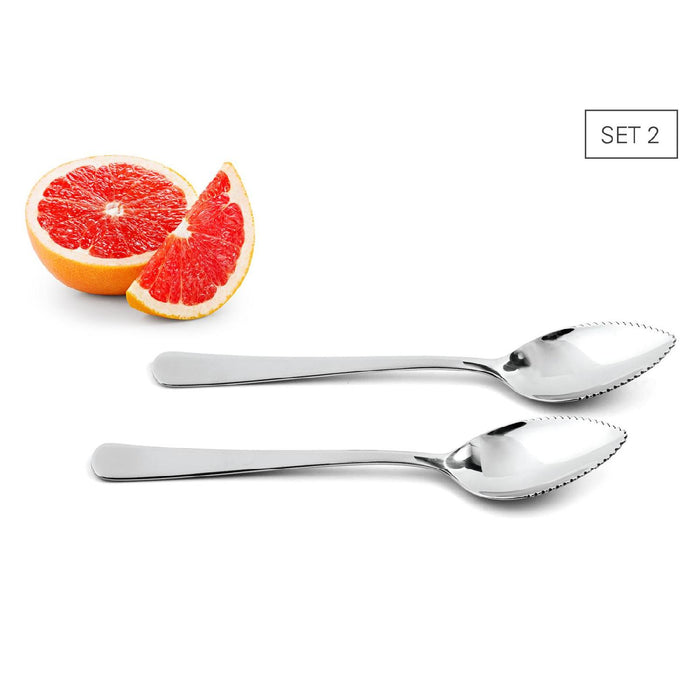 Weis Grapefruitlöffel Set aus Edelstahl