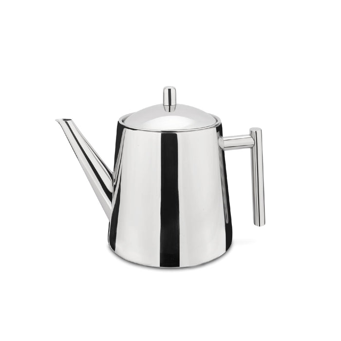 Weis Teekanne Edelstahl doppelwandig mit Filter 1 L