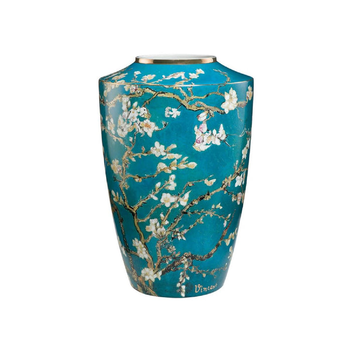 Goebel Vincent van Gogh  - Mandelbaum blau - Vase