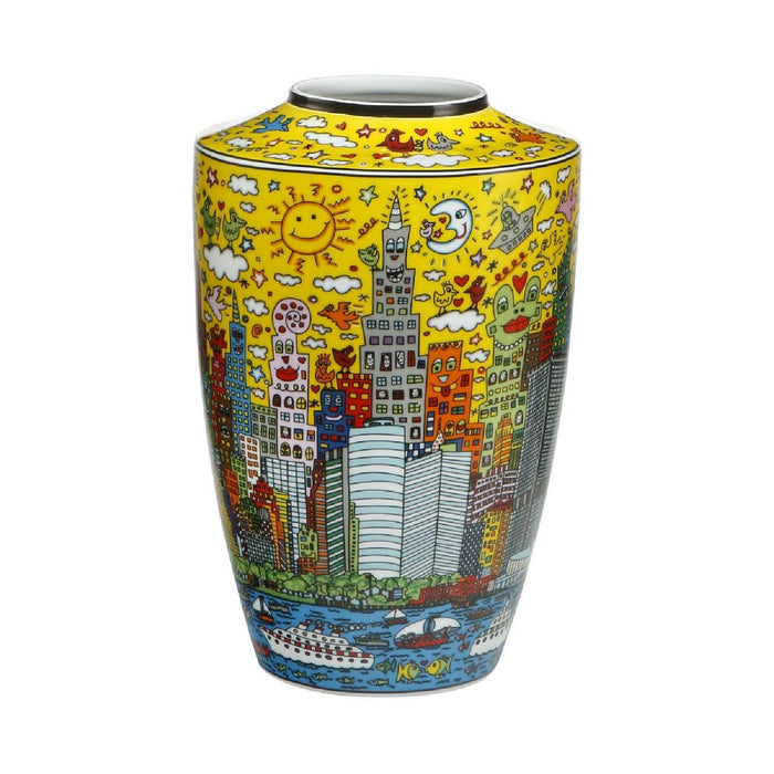 Goebel James Rizzi  - My New York City Sunset - Vase