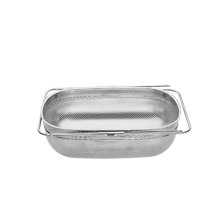 Spülbeckensieb aus Edelstahl, gelocht