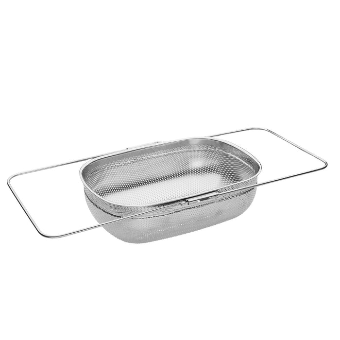 Spülbeckensieb aus Edelstahl, gelocht