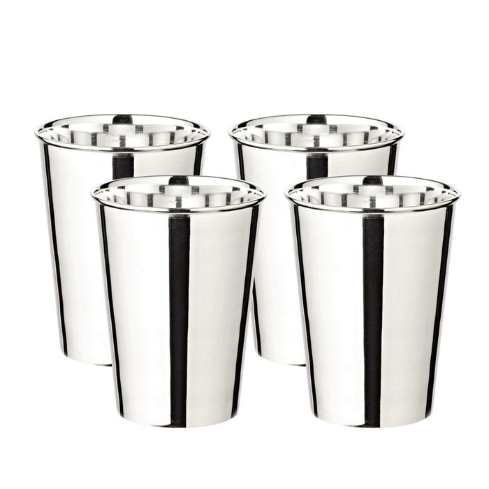 EDZARD Becher Mido glatt 4er Set H 10 cm