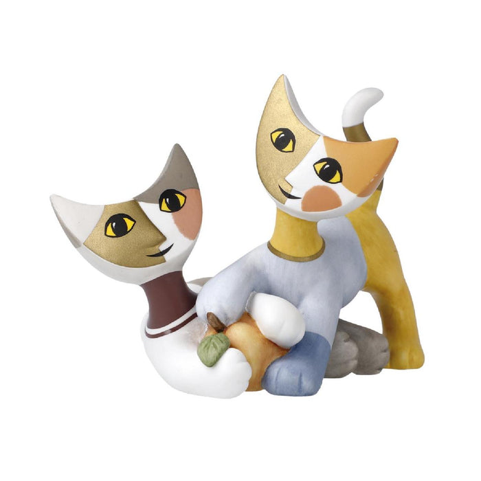 Goebel Katzenwelt Rosina Wachtmeister - "Giro e Ludica" - Figur