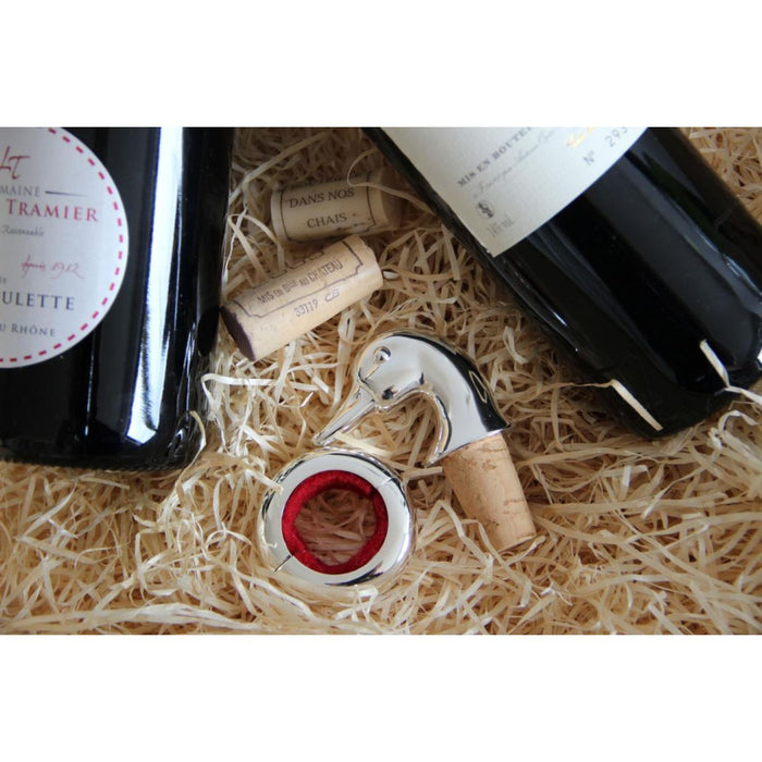 EDZARD Flaschenkorken Ente H 8 cm