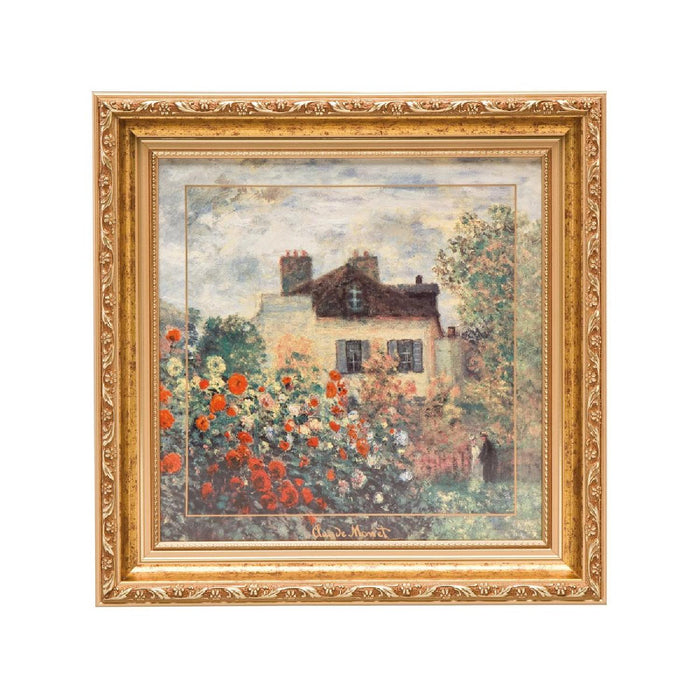 Goebel Claude Monet  - Das Künstlerhaus - Wandbild