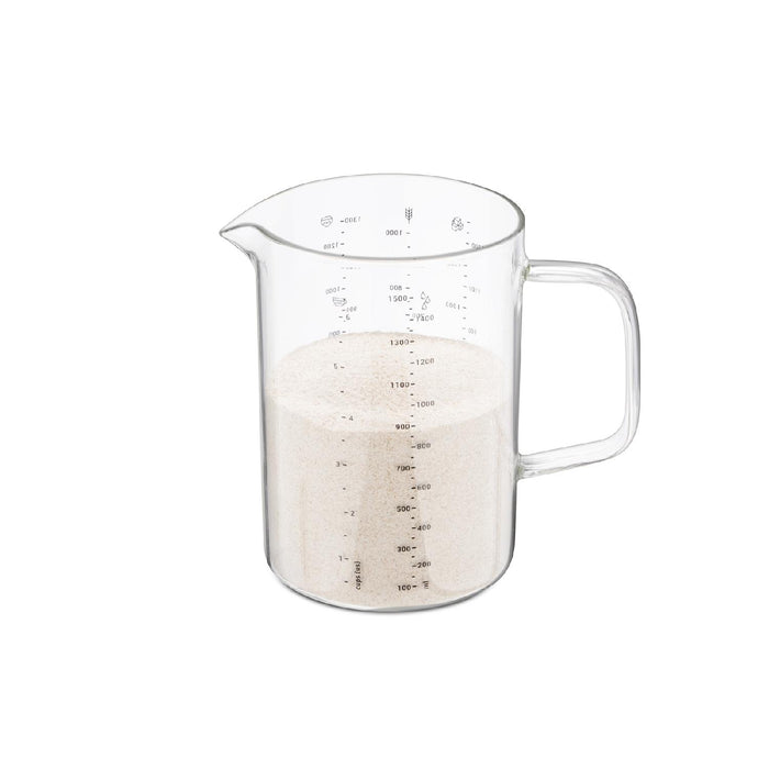 Weis Messbecher aus Borosilikatglas 1,5 L