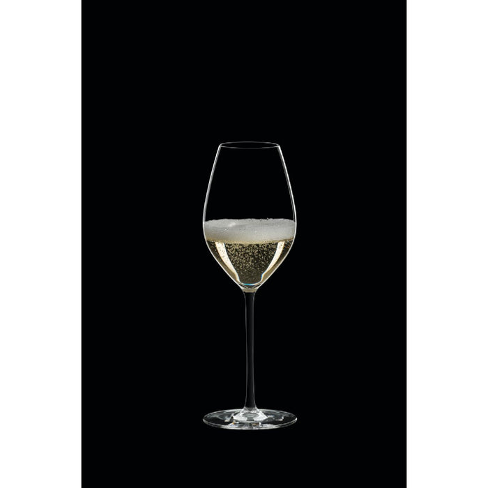 Riedel Fatto a Mano Champagner Weinglas Schwarz