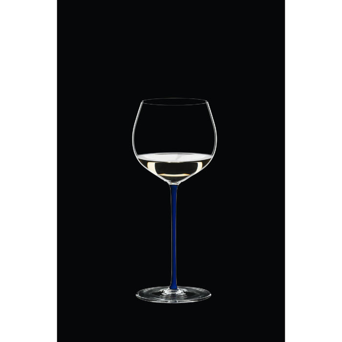 Riedel Fatto a Mano im Eichenfass gereifter Chardonnay Dunkelblau