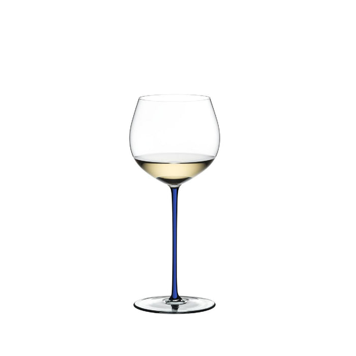 Riedel Fatto a Mano im Eichenfass gereifter Chardonnay Dunkelblau