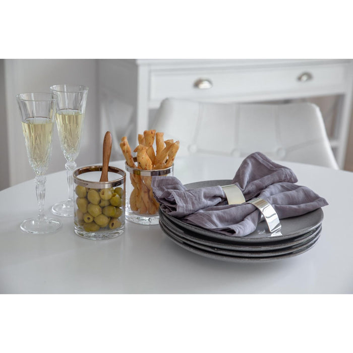 EDZARD Serviettenring Volute Ø 3,5 cm, 2er Set