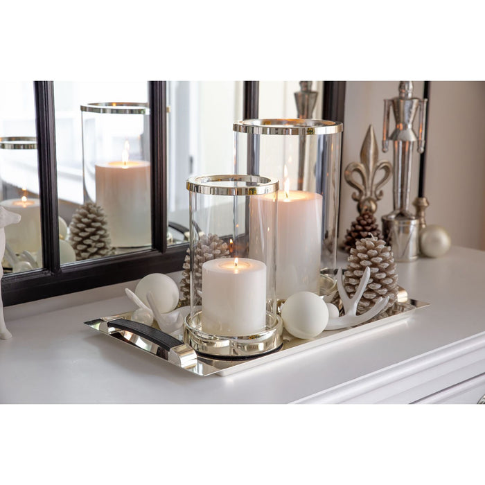 EDZARD Teelichthalter Cornelius Ø 10 cm / H 15 cm