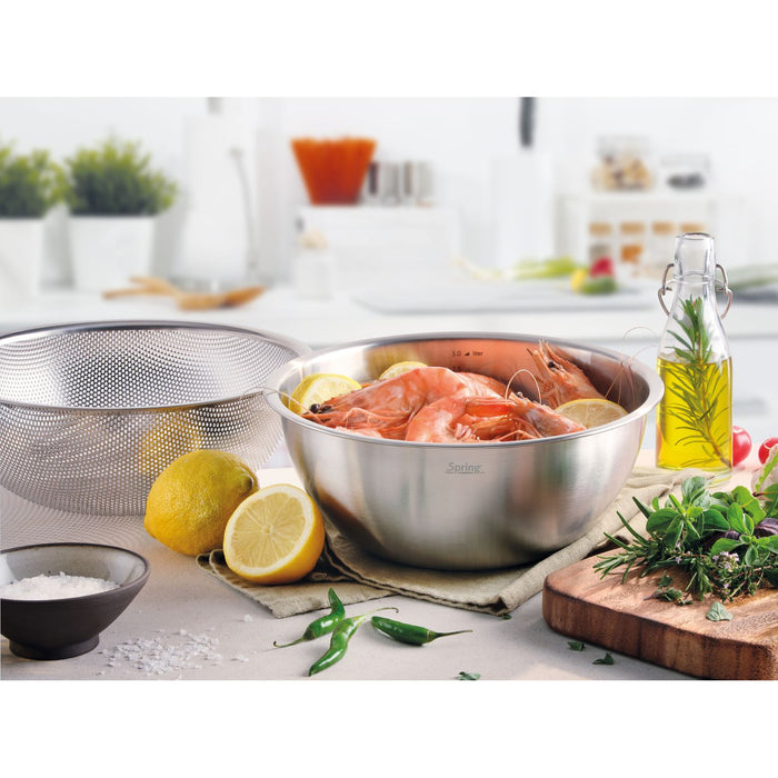 SPRING TOOLS - Schüssel mit Sieb verschiedene Größen
