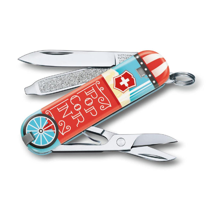 Victorinox Classic, 58mm, "Let It Pop!"