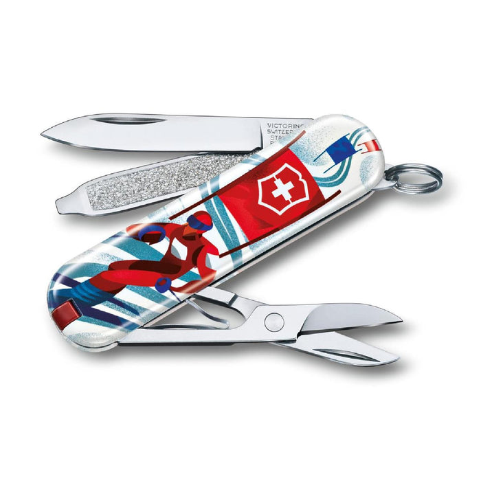 Victorinox Classic, 58 mm, "Ski Race"