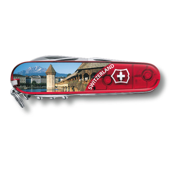 Victorinox Offm. Climber, rot transp. LUZERN