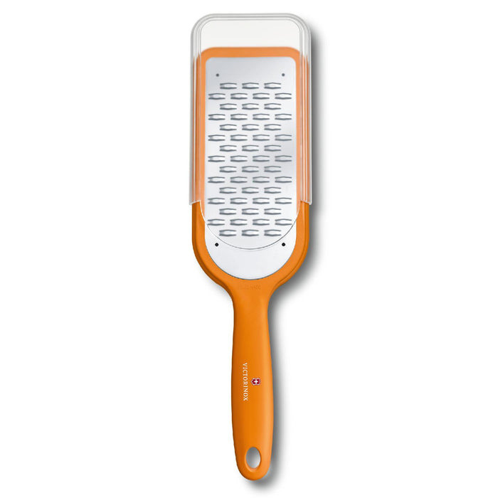 Victorinox Küchenreibe mit Brückenlochung, orange