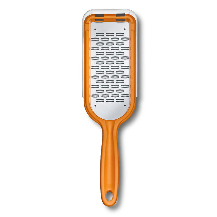Victorinox Küchenreibe mit Brückenlochung, orange