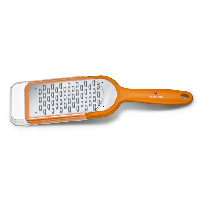 Victorinox Küchenreibe mit Brückenlochung, orange