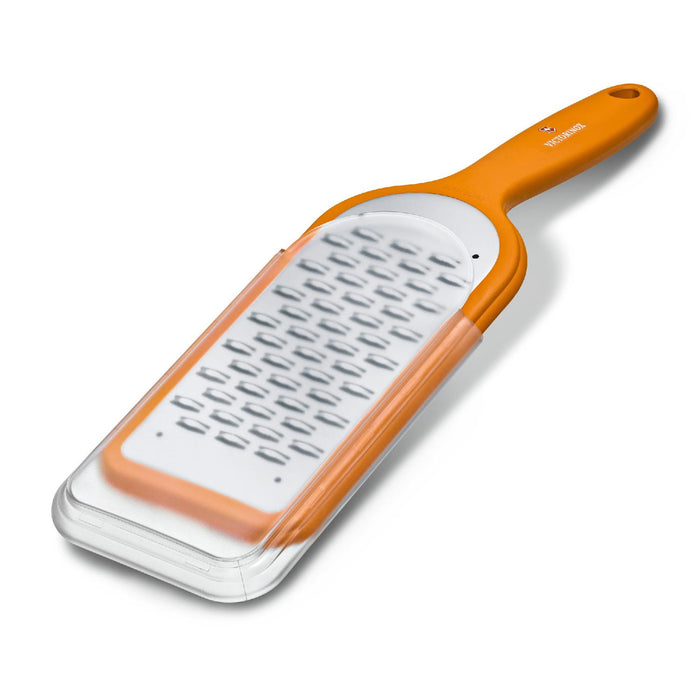 Victorinox Küchenreibe mit Brückenlochung, orange