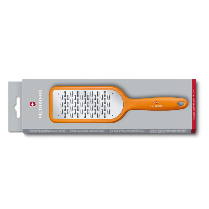 Victorinox Küchenreibe mit Brückenlochung, orange