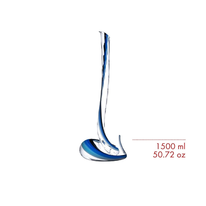 RIEDEL Cobra Magnum Dekanter - Blau/Schwarz