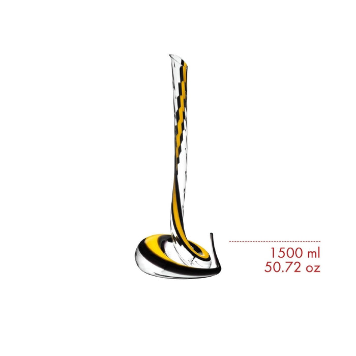 RIEDEL Cobra Magnum Dekanter - Gelb/Schwarz