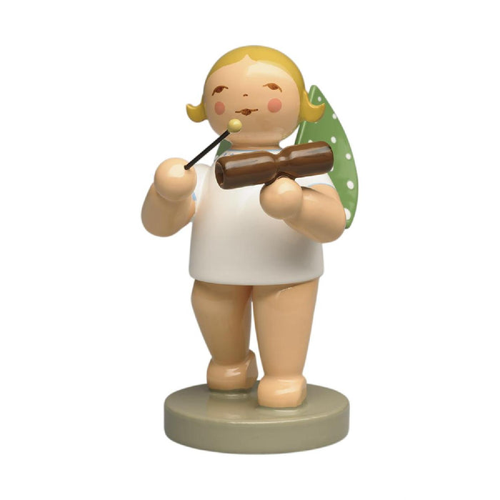 Wendt & Kühn Engel mit Holzröhrentrommel