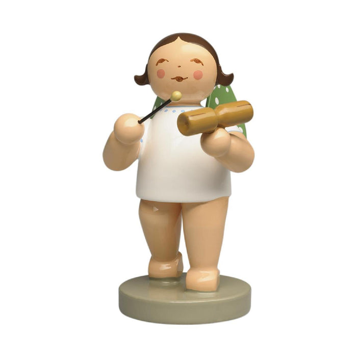 Wendt & Kühn Engel mit Holzröhrentrommel