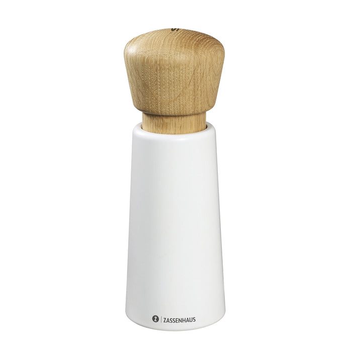 Zassenhaus Salzmühle NORDERNEY 18 cm weiß/Eiche