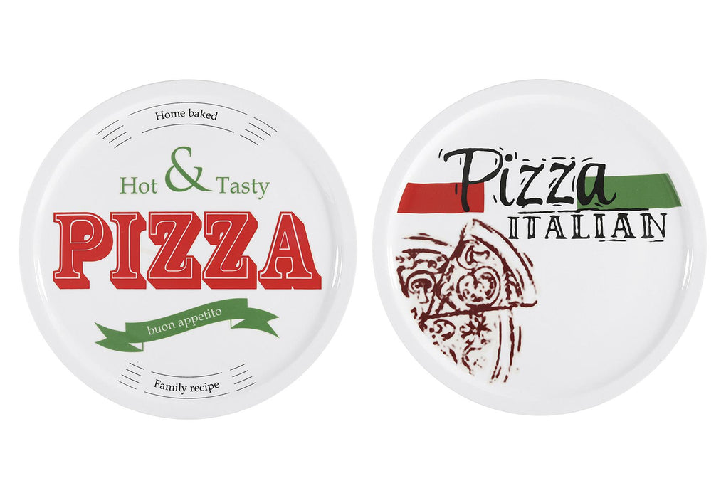 Pizzateller mit Dekor 30cm