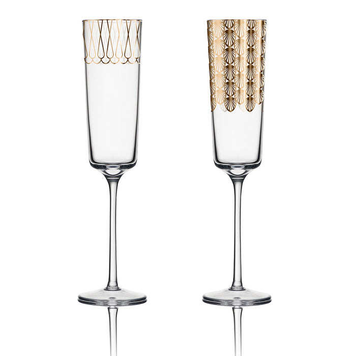 Goebel First.Gold Sektgläser - 2 Stk