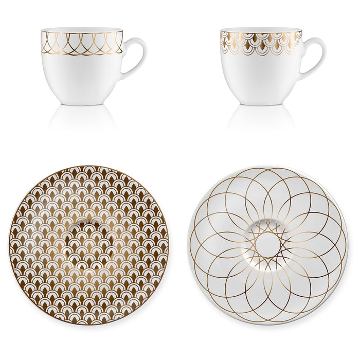 Goebel First.Gold Kaffeetassen Set