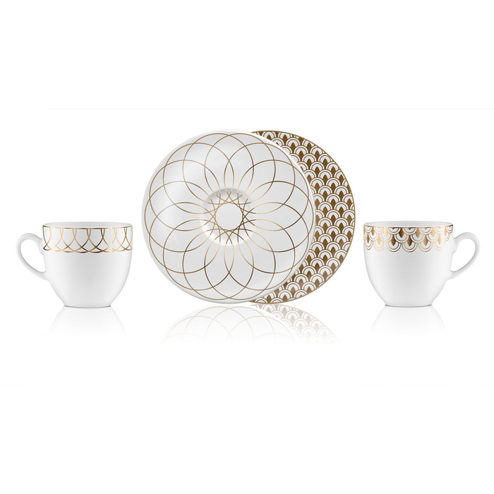 Goebel First.Gold Kaffeetassen Set