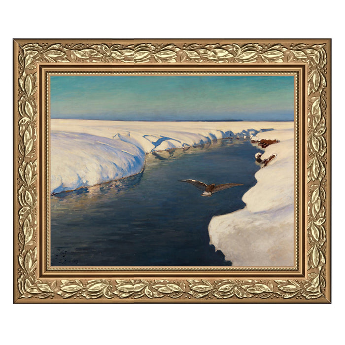 Goebel Winterlandschaft Wandbild