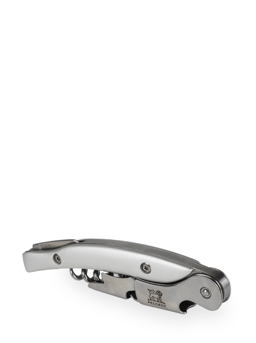 PEUGEOT Malbec Sommelier Doppelhebel-Korkenzieher, Aluminium, 13cm