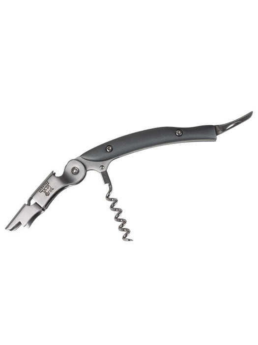 PEUGEOT Malbec Sommelier-Korkenzieher mit Doppelhebel-Funktion, Carbon, 13cm