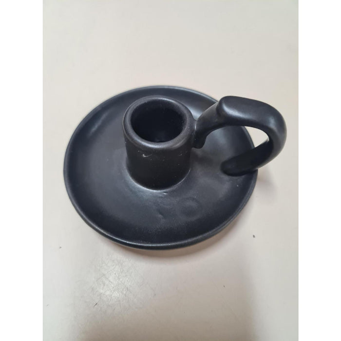 Kerzenhalter ø10xH5,5cm sw