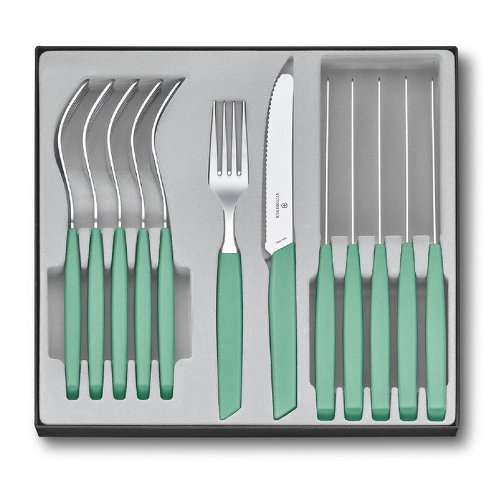 Victorinox Swiss Modern Besteck-Set (Tomatenmesser), 12-teilig, mint