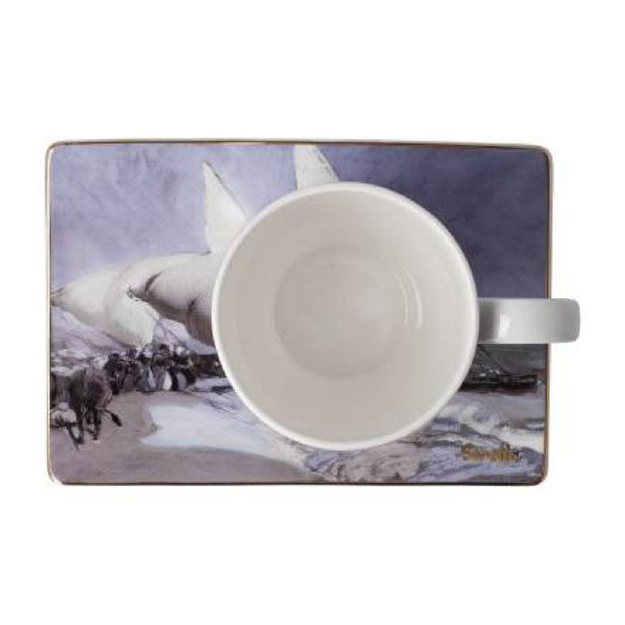 Goebel Joaquin Sorolla  - "Schwestern am Strand" - Künstlertasse