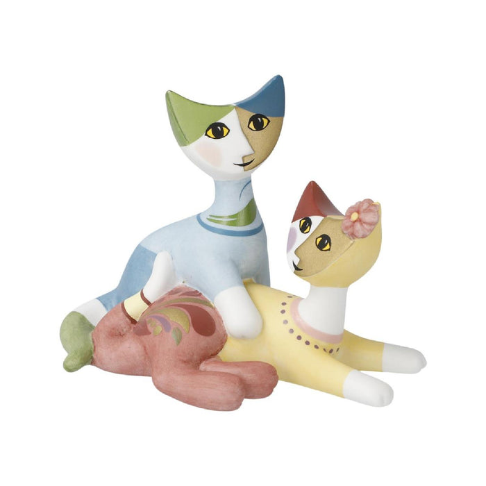 Goebel Colours of Paradise Rosina Wachtmeister - Minikatzen Cara e Elio - Figur