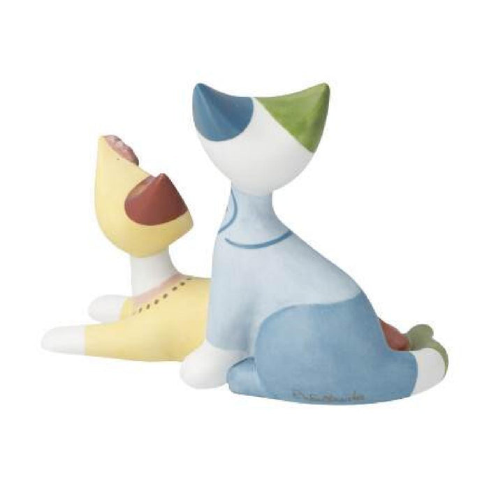 Goebel Colours of Paradise Rosina Wachtmeister - Minikatzen Cara e Elio - Figur