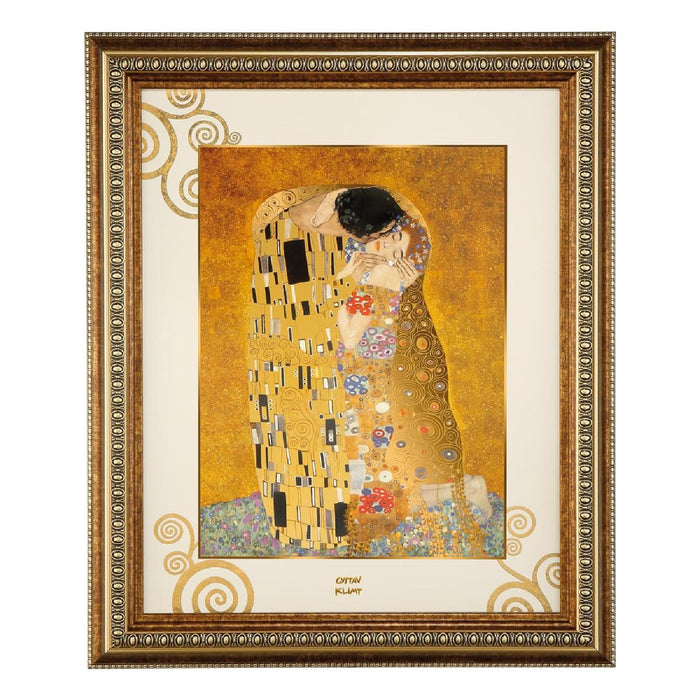 Goebel Gustav Klimt  - "Der Kuss" - Wandbild