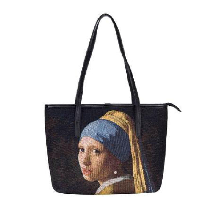 Goebel Weitere Künstler Jan Vermeer - "Mädchen mit dem Perlenohrring" - Schultertasche