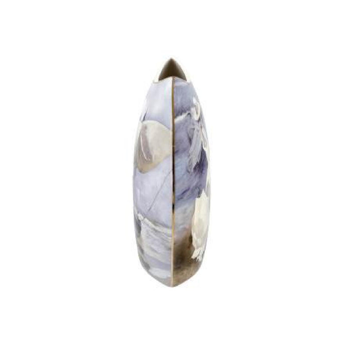 Goebel Joaquin Sorolla  - "Boote / Spaziergang am Strand" - Vase