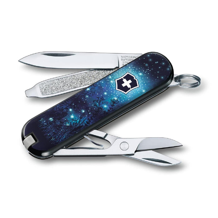 Victorinox Erwachsene Taschenmesser Classic, 58mm, Glimmers, Angabe