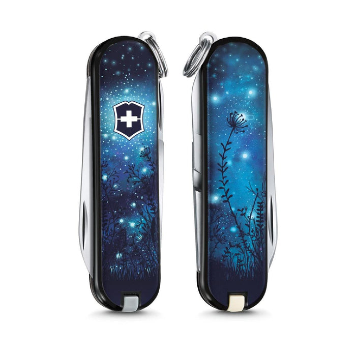 Victorinox Erwachsene Taschenmesser Classic, 58mm, Glimmers, Angabe