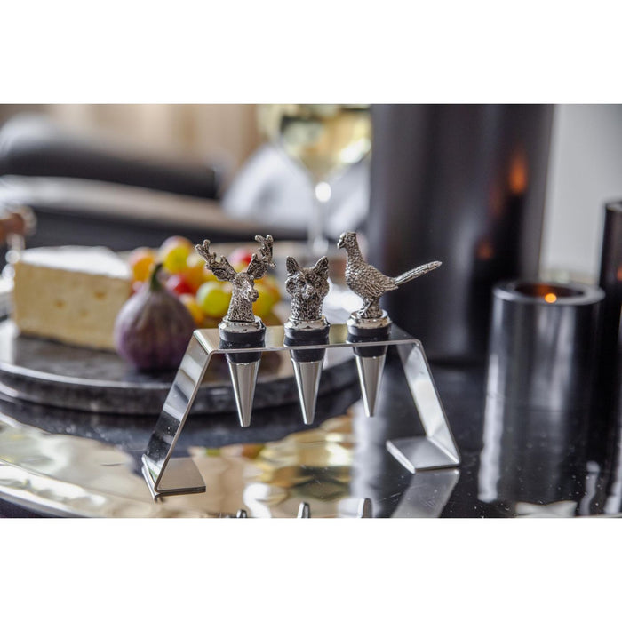 EDZARD Flaschenverschlüsse Kay 3er Satz H 9 cm