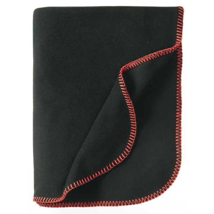 Eagle Products Decke LISSY small, 100 x 160 cm, schwarz, Kammstich koralle